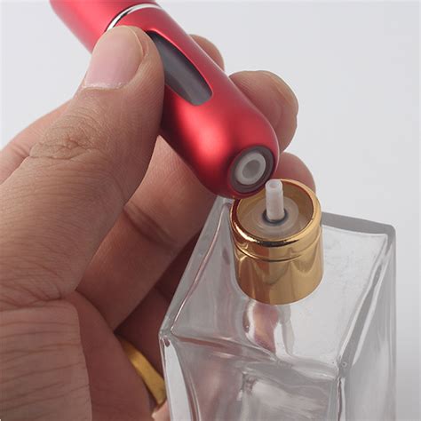 refillable perfume atomizer.